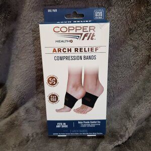 Unisex Copper Fit Health + Arch Relief Compression Bands OSFM